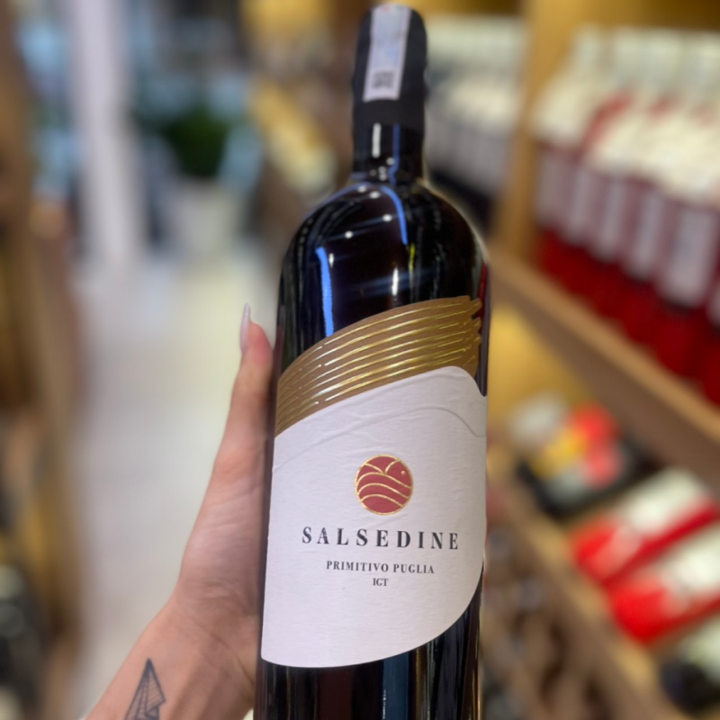 RƯỢU VANG Ý SALSEDINE PRIMITIVO IGT
